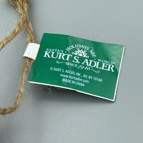 Kurt Adler Playful Gnome Riding Italian Scooter Ornament, NWT - Picture 7 of 7